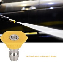 고압 세척기 분무기 노즐 세차 용 물총 팁 피팅 0 15 25 40 Degree Water Jet Washing Car Accessories, 02 15 degrees