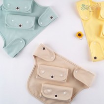 별과모래 순면 아기띠 침받이 바디 침패드 똑딱이 턱받이세트 어깨침받이, 침받이-핑크
