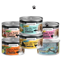 로투스 캣 그레인프리 고양이 주식캔, 살몬앤 야채 파테 78g x 1개