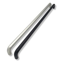 인라이프 14파이 디제이 2구 P416 가구 손잡이 교체 리폼 ㄷ자 기본 심플 모던 옷장 싱크대 긴 블랙 실버