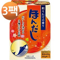 아지노모토 혼다시 3개입 600g, 3팩