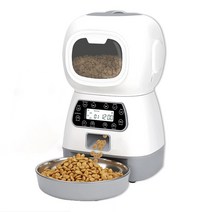 강아지 고양이 대형견 카메라 자동급식기 cat or dog smart feeder 자동, 3.5l 앱 없음