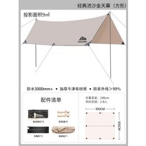 타프 천막 텐트 야외 캠핑 차박 비막이 여행 휴대용 장비, C
