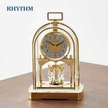 이솔홈 리듬 명품 모던 데코 테이블 시계 4SG744WR18, 모던데코테이블시계 4SG744WR18