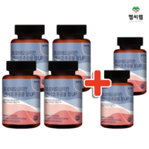 헬씨웰 프로테오글리칸 연어코 연골 추출물 600mg 식약처 HACCP 인증, 6병, 360정