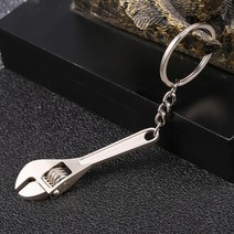 달자샵 미니 스패너 열쇠고리 휴대용 스테인리스 공구 몽키스패너, 1Pcs