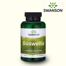 swanson 스완슨 Premium 보스웰리아 Boswellia 400mg 100정, 단품