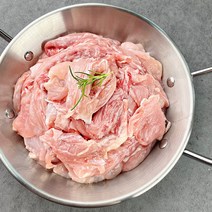 [모던푸드]국내산 닭고기 목살 쫄깃한 특수부위 닭목살(냉동) 1kg 2봉, 단품