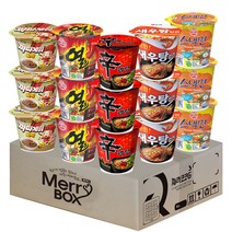 소컵라면세트 15개(신라면3+열라면3+새우탕3+스낵면3+짜파게티범벅3), 1세트