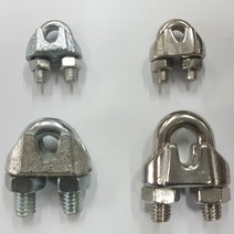볼트아울렛 와이어클립 철 스텐 와이어부속품, 1개, 철와이어클립1(25mm)