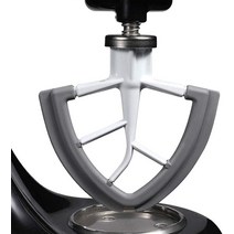 NC Flex Edge Beater KitchenAid 틸트 헤드 수직 믹서용 양쪽에 유연한 실리콘 엣지 스크레이퍼 가장자리가 있는 패들