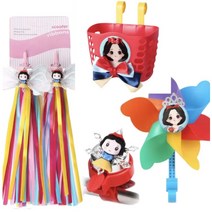 마이크로킥보드 악세사리, A (바람개비+벨+리본+바구니), 03 백설공주