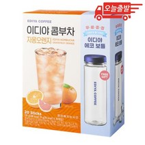 오늘출발 이디야 콤부차 자몽오렌지 20개입 1개