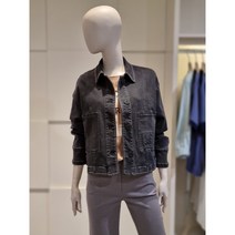 올리비아로렌 NEW. 블랙 데님 자켓 VVBMJYF8361