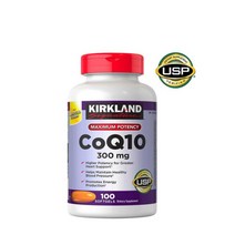 커클랜드 Kirkland CoQ10 코큐텐 300mg 100정