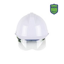 KJH-G01-0017 국제 보안경 안전모 긁힘방지코팅 안전모자, 적색