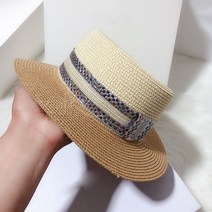숏캡 숏챙 창짧은 최신 여름 파나마 밀짚 모자 어 숏 간단한 태양 보호 버킷 케이프 레드 블랙 스티칭 패