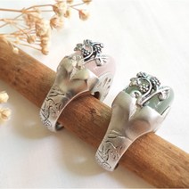 혼주용 한복 옥반지 쌍가락지 3color 한복가락지 혼주선물