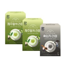 제주말차10스틱x2 + 흑임자 라떼10스틱, 단품