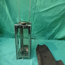 스위스군 캠핑랜턴 접이식 캔들 양초캔들 폴딩케이스, 1팩, 케이스: 갈색스위스산 폴딩 캔들