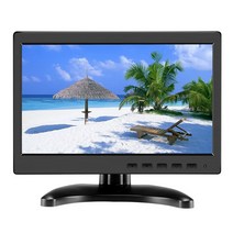 HD LCD LED 스마트tv 스텐드형 자가설치 텔레비전Miktver-10 인치 CCTV 모니터 HD 1366x768 소형 LCD TV H, 01 Small LCD TV_02 AU 플러그