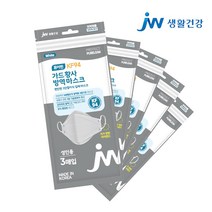 jw중외 퓨어린KF94 가드 황사 방역 마스크(대형 3입) JDCOMPANY, 5개 (15매)