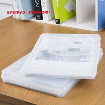 계약서 서류 보관 케이스 딜러 보험 영업 용지, 아이보리+투명-대