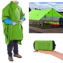 씨투써밋 씨투써미트 씨투써밋 나일론 타프 판초 그린(435g)