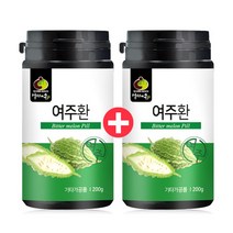 엄마애손 국내산 100% 여주환 200gX2통 인슐린 모모로데신 카라틴 리놀렌산 여주효능 비타민 의여왕 비터멜론 식이섬유 비타민C 베타카로틴 나이아신 칼륨 비타민B군 마그네슘 인 칼슘 아연 청정무농약 당뇨 에좋은식품 엄선된품질의원료 안전, 4통, 200g