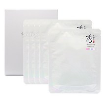 수려한 화이트 진생 미백 마스크, 1개입, 5개