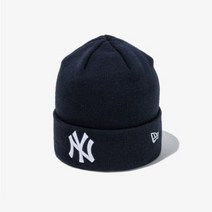 뉴에라 MLB 리그 베이직 커프 뉴욕 양키스 비니 네이비 13338417