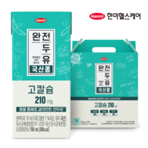 한미 완전두유 콩 고칼슘, 190ml, 16개