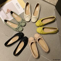 여성 리뽀나 플랫슈즈 간편 신발 매장 단화 코디 쉬운 플랫화