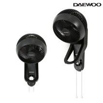 대우 360도 회전 벽걸이 써큘레이터벽걸이선풍기, 단품