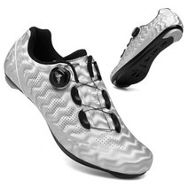 클릿슈즈 전문 Sapatilha Ciclismo Mtb 사이클링 신발 클리트 실내 승마 자, cs076-road-white+43