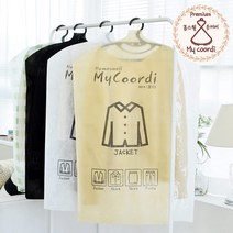 마이코디 옷커버 프리미엄 자켓용 5P+5P, 색상:블랙(10P)