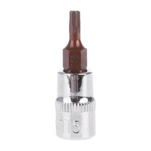 별 비트 Q6PE Torx 비트 소켓 14 인치드라이브 스타 크롬 바나듐 스크루 드라이버 조임 너트 볼트, 02 T15