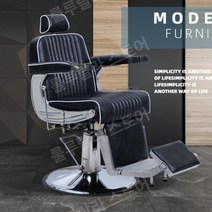샴푸의자 레트로 바버샵 미용샴푸의자 뷰티샵 미용가구 심플의자 미용실가구 고급 남성 이발소 특수 헤어 살롱, 공식 표준, J