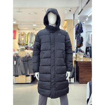 르까프 남여공용 겨울 원포인트 벤치코트 롱 패딩 자켓 1222JP441