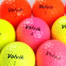 볼빅 칼라볼 A-급 칼라별포장 로스트볼 볼빅골프공, 40개