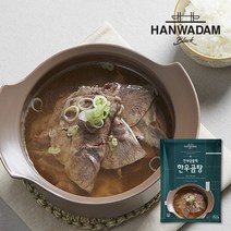 한와담블랙 한우곰탕 700gx5팩, 없음