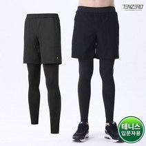 텐제로 입문자 테니스복 멀티액티브 남성 우븐 반바지레깅스 TENU1925MT