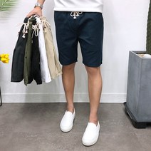 애드매이브 남성용 면 밴딩 반바지