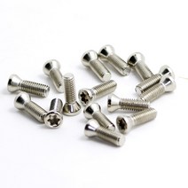 CNC 커팅 홀더 기계 M25 M30 M35 M4 M5 선 또는 밀링 보링 인서트 고정 15개 경화 TROX 나사, M2.5x6 15 개