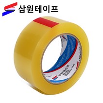 삼원테이프 OPP 박스테이프 경포장 투명 80M, 10개