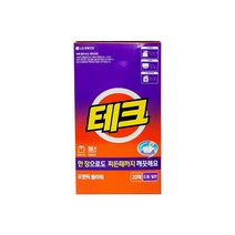 [LGt생활건강] LG 뽑아쓰는 세탁세제_LG테크 간편시트형세제20매 로맨틱플라워_3개, 테크 로맨틱플라워 20매 x 3