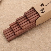 신스엔스 성인 나무 젓가락 10개입, 홍단목10쌍