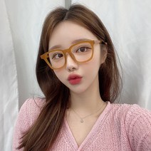 하리몽드 유니섹스 오버사이즈 핏 슬림뿔테 스퀘어 안경테