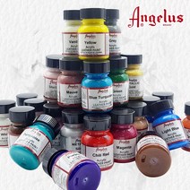 엔젤러스 아크릴 레더 페인트 84color (가죽공예 마카쥬)