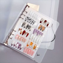 네일 아트 앨범 컬렉션 북 보관함, 4.작은사이즈 속지추가 1장, 1개